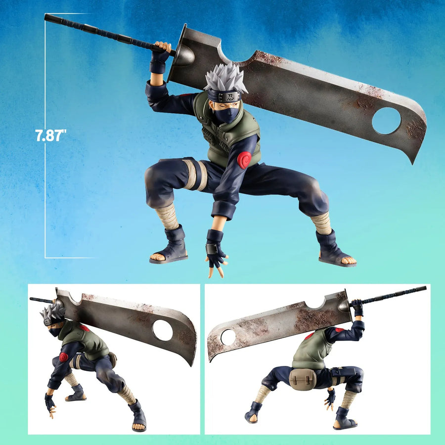 Kakashi Hatake (Green Ninja War Version) – MegaHouse – ActionFigure Brasil — detalhe do produto