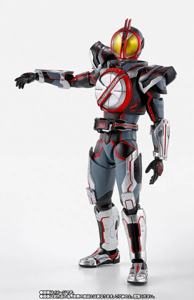 Kamen Rider 555 20th: Paradise Regained - Kamen Rider Next Faiz - S.H.Figuarts - S.H.Figuarts Shinkocchou Seihou (Bandai Spirits) [Shop Exclusive]ㅤ – Bandai Spirits – ActionFigureBrasil — ângulo diferente