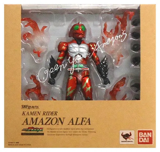Kamen Rider Amazons - Kamen Rider Amazon Alpha - S.H.Figuarts - Amazon Limited Ver. (Bandai, Amazon)ㅤ – Bandai – ActionFigure Brasil