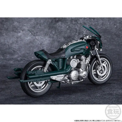 Kamen Rider Black Sun - Bandai Shokugan - Candy Toy - Shodo-XX - Shodo-XX Kamen Rider Black Sun & Battle Hopper Set - Battle Hopper (Bandai) [Shop Exclusive]ㅤ – Bandai – ActionFigureBrasil — ângulo diferente