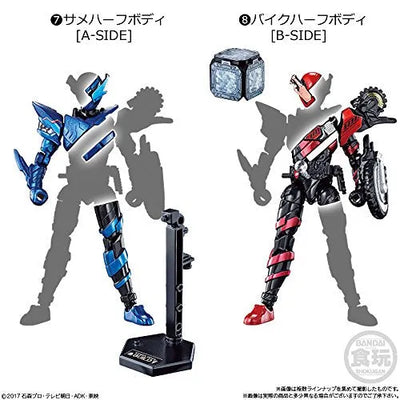 Kamen Rider Build - Bandai Shokugan - Candy Toy - So-Do - So-Do Kamen Rider Build BUILD11 - Genius Form, Cross Armor Set (Bandai)ㅤ – Bandai As Manufacturer – ActionFigure Brasil — com base expositora