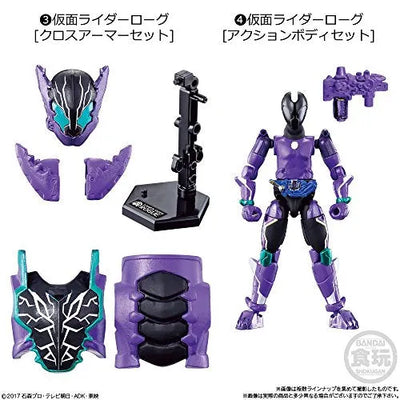 Kamen Rider Build - Bandai Shokugan - Candy Toy - So-Do - So-Do Kamen Rider Build BUILD7 1 - Wolf HalfBody (Bandai)ㅤ – Bandai As Manufacturer – ActionFigureBrasil — embalagem