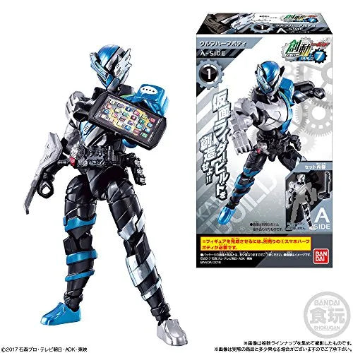 Kamen Rider Build - Bandai Shokugan - Candy Toy - So-Do - So-Do Kamen Rider Build BUILD7 1 - Wolf HalfBody (Bandai)ㅤ – Bandai As Manufacturer – ActionFigure Brasil