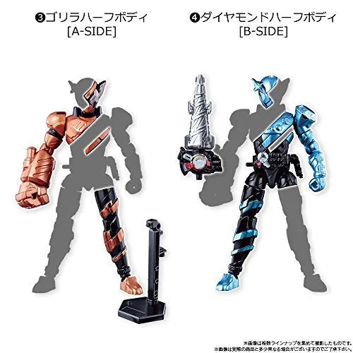 Kamen Rider Build - Candy Toy - Bandai Shokugan - So-Do - So-Do Kamen Rider Build BUILD1 - Rabbit HalfBody (Bandai)ㅤ – Bandai As Manufacturer – ActionFigure Brasil