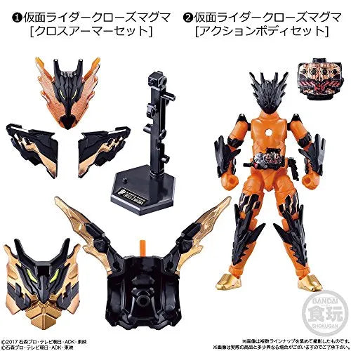 Kamen Rider Build - Kamen Rider Cross-Z Magma - Bandai Shokugan - Candy Toy - So-Do - So-Do Kamen Rider Build BUILD9 Feat. So-Do Kamen Rider Ex-Aid 1 - Cross Armor Set (Bandai)ㅤ – Bandai As Manufacturer – ActionFigure Brasil