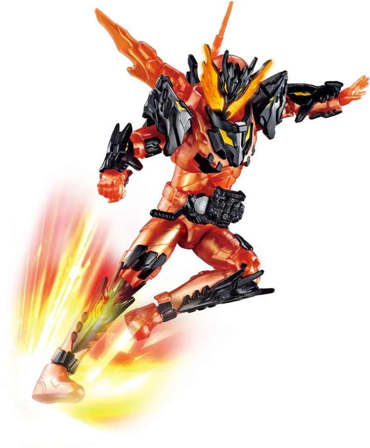 Kamen Rider Build - Kamen Rider Cross-Z Magma - Rider Kick's Figure - RKF Legend Rider Series (Bandai)ㅤ – Bandai As Manufacturer – ActionFigureBrasil — embalagem