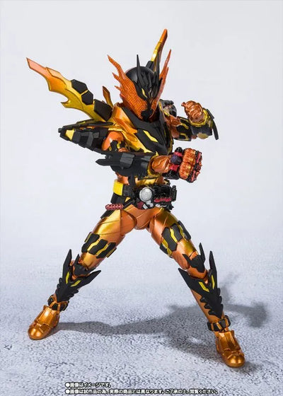 Kamen Rider Build - Kamen Rider Cross-Z Magma - S.H.Figuarts (Bandai Spirits)ㅤ – Bandai Spirits – ActionFigure Brasil — com base expositora