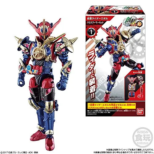 Kamen Rider Build - Kamen Rider Evol - Bandai Shokugan - Candy Toy - So-Do - So-Do Kamen Rider Build BUILD10 - Cross Armor Set (Bandai)ㅤ – Bandai As Manufacturer – ActionFigure Brasil