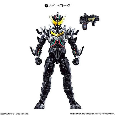 Kamen Rider Build - Night Rogue - Candy Toy - Bandai Shokugan - So-Do - So-Do Kamen Rider Build BUILD2 - So-Do Kamen Rider Build BUILD5 (Bandai)ㅤ – Bandai As Manufacturer – ActionFigureBrasil — detalhe do produto