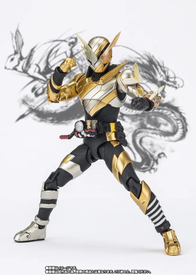 Kamen Rider Build - S.H.Figuarts - Trial Form (RabbitDragon), Rabbit to Dragon New Year Edition (Bandai Spirits) [Shop Exclusive]ㅤ – Bandai Spirits – ActionFigure Brasil