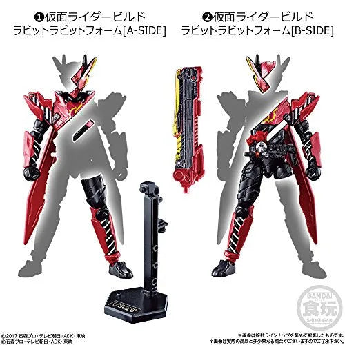 Kamen Rider Build - So-Do - So-Do Kamen Rider Build BUILD8 Feat. So-Do Kamen Rider Ex-Aid 1 - Candy Toy - Bandai Shokugan - A-SIDE, RabbitRabbit Form (Bandai)ㅤ – Bandai As Manufacturer – ActionFigure Brasil