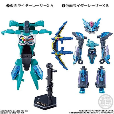 Kamen Rider Build - So-Do - So-Do Kamen Rider Build BUILD8 Feat. So-Do Kamen Rider Ex-Aid 1 - Candy Toy - Bandai Shokugan - A-SIDE, RabbitRabbit Form (Bandai)ㅤ – Bandai As Manufacturer – ActionFigure Brasil — com base expositora