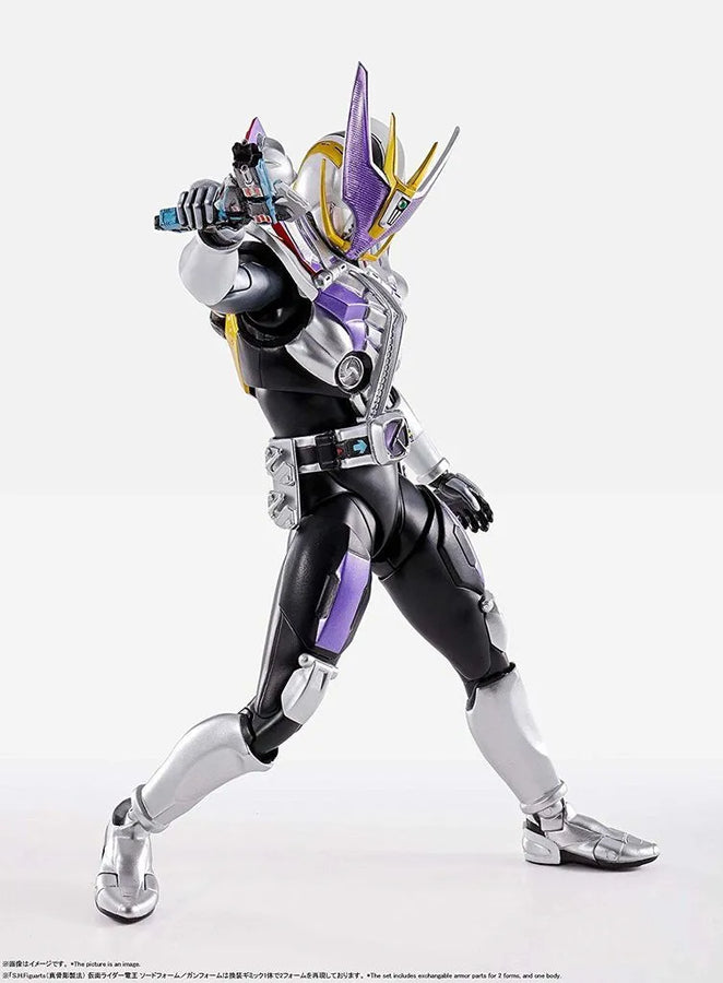 Kamen Rider Den-O - Kamen Rider Den-O Gun Form - Kamen Rider Den-O Sword Form - S.H.Figuarts - S.H.Figuarts Shinkocchou Seihou (Bandai Spirits)ㅤ – Bandai Spirits As Manufacturer – ActionFigure Brasil