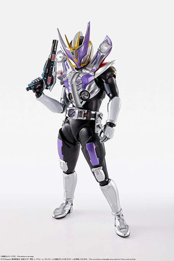 Kamen Rider Den-O - Kamen Rider Den-O Gun Form - Kamen Rider Den-O Sword Form - S.H.Figuarts - S.H.Figuarts Shinkocchou Seihou (Bandai Spirits)ㅤ – Bandai Spirits As Manufacturer – ActionFigure Brasil