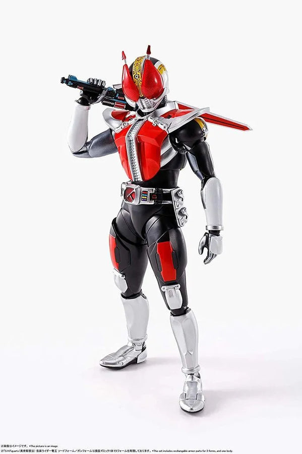Kamen Rider Den-O - Kamen Rider Den-O Gun Form - Kamen Rider Den-O Sword Form - S.H.Figuarts - S.H.Figuarts Shinkocchou Seihou (Bandai Spirits)ㅤ – Bandai Spirits As Manufacturer – ActionFigure Brasil