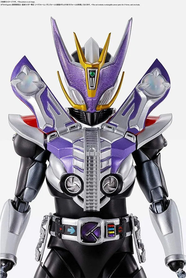 Kamen Rider Den-O - Kamen Rider Den-O Gun Form - Kamen Rider Den-O Sword Form - S.H.Figuarts - S.H.Figuarts Shinkocchou Seihou (Bandai Spirits)ㅤ – Bandai Spirits – ActionFigureBrasil