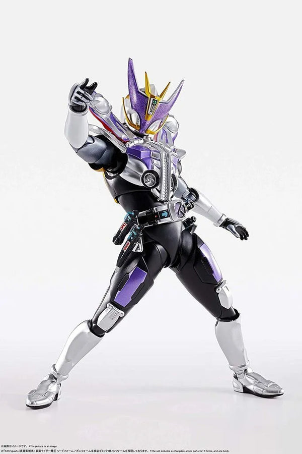 Kamen Rider Den-O - Kamen Rider Den-O Gun Form - Kamen Rider Den-O Sword Form - S.H.Figuarts - S.H.Figuarts Shinkocchou Seihou (Bandai Spirits)ㅤ – Bandai Spirits As Manufacturer – ActionFigure Brasil