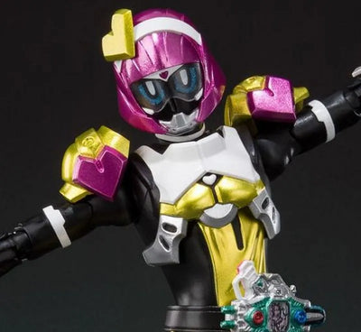 Kamen Rider Ex-Aid - Kamen Rider Poppy - S.H.Figuarts - Tokimeki Crisis Gamer Level X (Bandai Spirits)ㅤ – Bandai Spirits – ActionFigureBrasil — acessórios