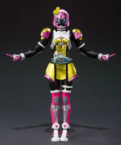 Kamen Rider Ex-Aid - Kamen Rider Poppy - S.H.Figuarts - Tokimeki Crisis Gamer Level X (Bandai Spirits)ㅤ – Bandai Spirits – ActionFigure Brasil — ambientada