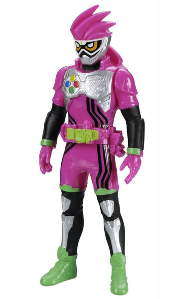 Kamen Rider Ex-Aid - Rider Hero Series - Rider Hero Series Ex-Aid 01 - Action Gamer Level 2 (Bandai)ㅤ – Bandai – ActionFigure Brasil — ângulo diferente