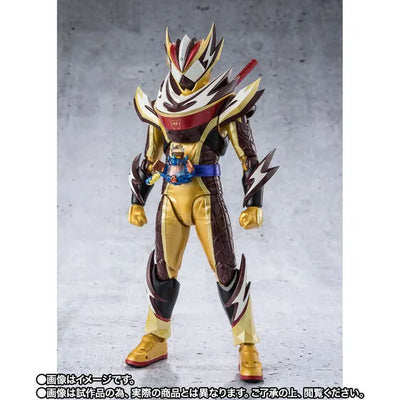 Kamen Rider Gavv - Kamen Rider Valen - S.H.Figuarts - Frappe Custom, & [Saku] to Effect Parts Set (Bandai Spirits) [Shop Exclusive]ㅤ – Bandai Spirits – ActionFigureBrasil — ângulo diferente