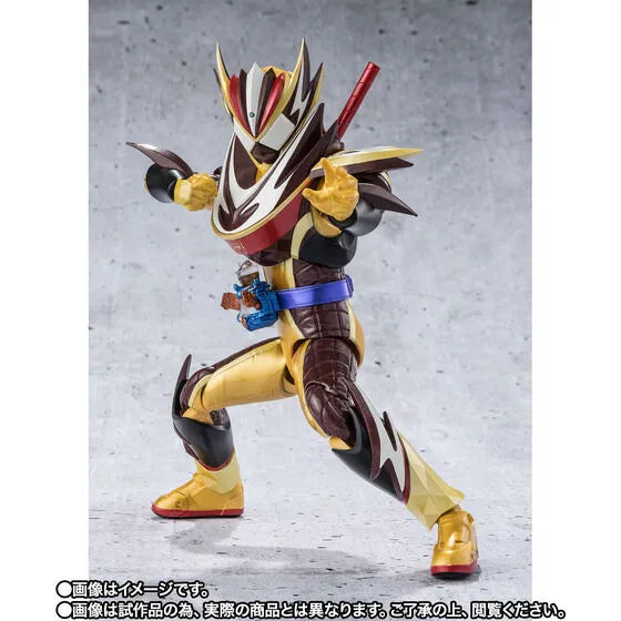 Kamen Rider Gavv - Kamen Rider Valen - S.H.Figuarts - Frappe Custom, & [Saku] to Effect Parts Set (Bandai Spirits) [Shop Exclusive]ㅤ – Bandai Spirits – ActionFigureBrasil