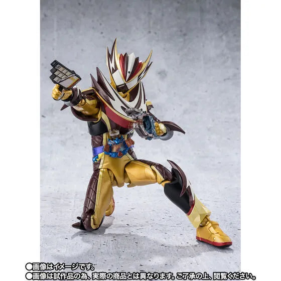 Kamen Rider Gavv - Kamen Rider Valen - S.H.Figuarts - Frappe Custom, & [Saku] to Effect Parts Set (Bandai Spirits) [Shop Exclusive]ㅤ – Bandai Spirits – ActionFigureBrasil
