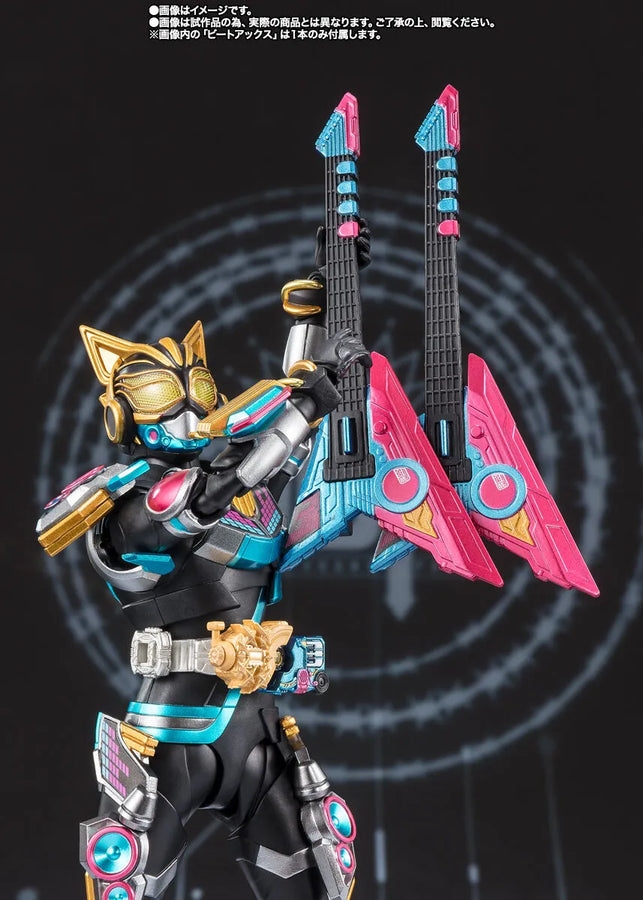 Kamen Rider Geats - Kamen Rider Na-Go - S.H.Figuarts - Fever Beat Form (Bandai Spirits) [Shop Exclusive]ㅤ – Bandai Spirits – ActionFigure Brasil