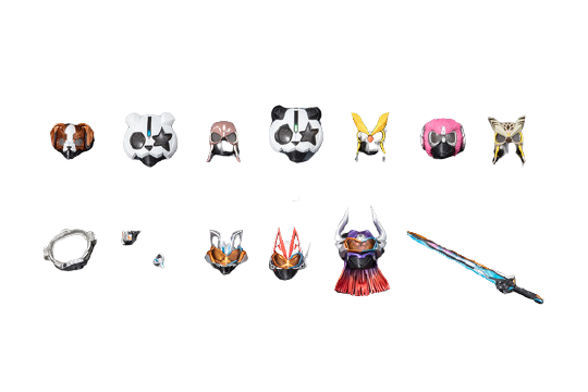 Kamen Rider Geats - S.H.Figuarts - Desire Grand Prix Entry Raise Set (Bandai Spirits) [Shop Exclusive]ㅤ – Bandai Spirits – ActionFigureBrasil
