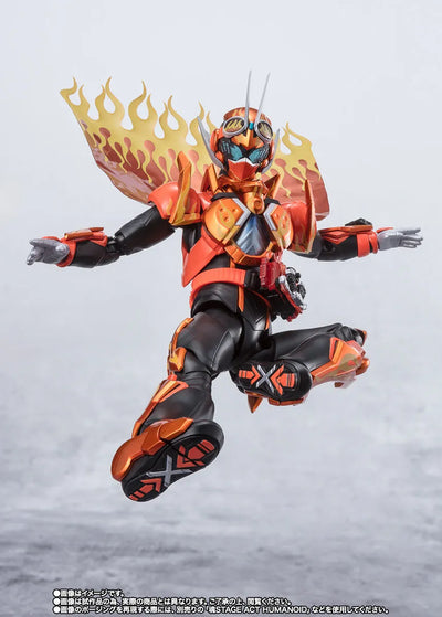 Kamen Rider Gotchard - Kamen Rider Fire Gotchard Daybreak - Kamen Rider Gotchard Daybreak - S.H.Figuarts - SteamHopper (Bandai Spirits) [Shop Exclusive]ㅤ – Bandai Spirits – ActionFigureBrasil — embalagem