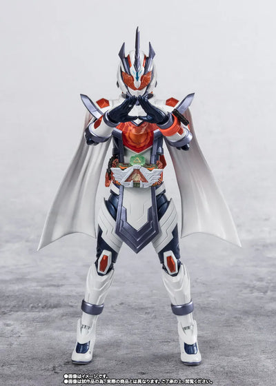 Kamen Rider Gotchard - Kamen Rider Majade - S.H.Figuarts - SunUnicorn (Bandai Spirits) [Shop Exclusive]ㅤ – Bandai Spirits – ActionFigureBrasil — com base expositora