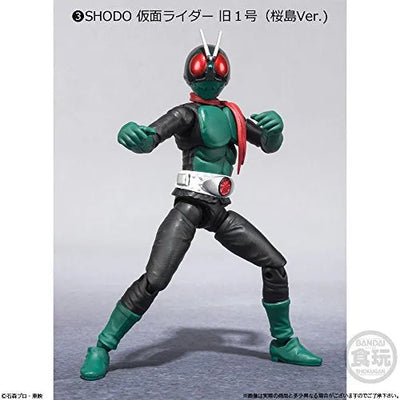 Kamen Rider - Kamen Rider Ichigo - Bandai Shokugan - Candy Toy - SHODO-X - SHODO-X Kamen Rider 1 (Bandai)ㅤ – Bandai As Manufacturer – ActionFigureBrasil — embalagem