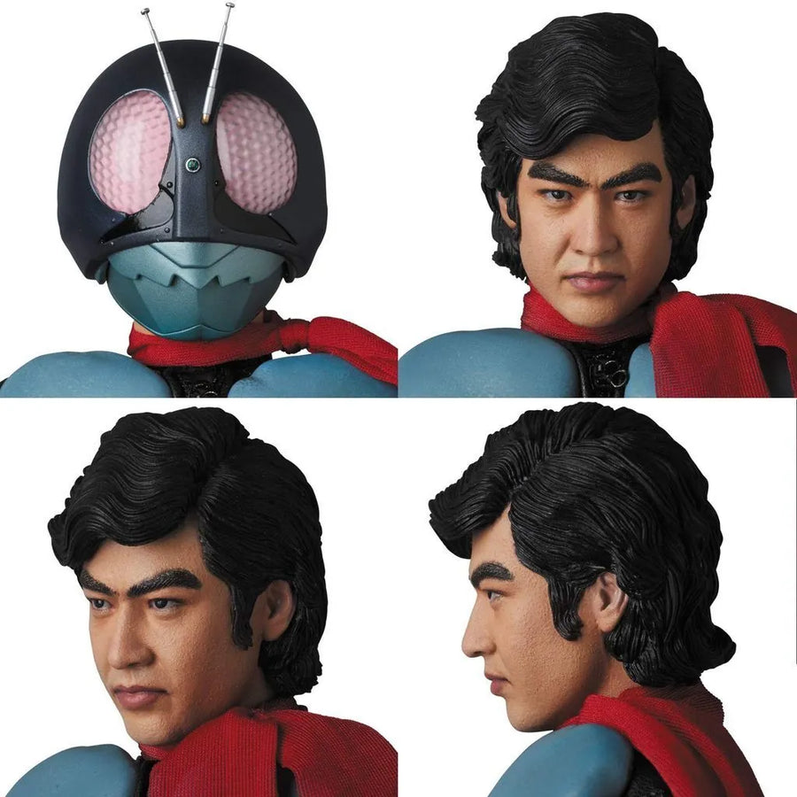 Kamen Rider - Kamen Rider Ichigo - Hongo Takeshi - Real Action Heroes No.782 - 1/6 - Kamen Rider Ichigo & Cyclone Ultimate Edition Set (Medicom Toy, Plex)ㅤ – Medicom Toy As Manufacturer,Plex As Distributor – ActionFigureBrasil
