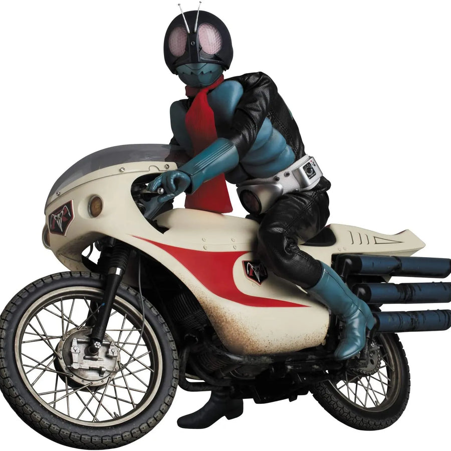 Kamen Rider - Kamen Rider Ichigo - Hongo Takeshi - Real Action Heroes No.782 - 1/6 - Kamen Rider Ichigo & Cyclone Ultimate Edition Set (Medicom Toy, Plex)ㅤ – Medicom Toy As Manufacturer,Plex As Distributor – ActionFigureBrasil