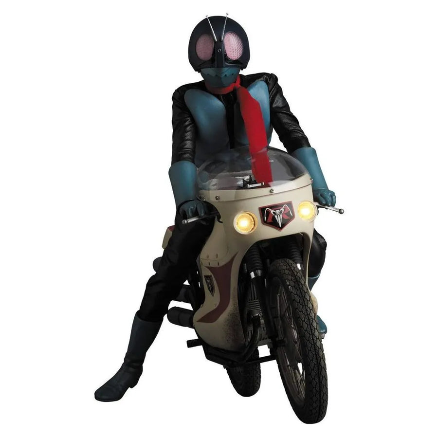 Kamen Rider - Kamen Rider Ichigo - Hongo Takeshi - Real Action Heroes No.782 - 1/6 - Kamen Rider Ichigo & Cyclone Ultimate Edition Set (Medicom Toy, Plex)ㅤ – Medicom Toy As Manufacturer,Plex As Distributor – ActionFigure Brasil