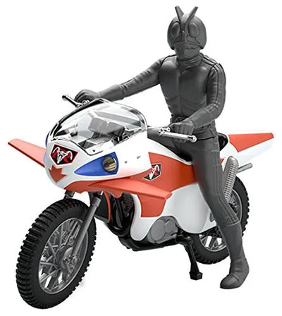 Kamen Rider - Kamen Rider Shin Ichigo - Mecha Colle - Mecha Collection Kamen Rider Series - New Cyclone (Bandai)ㅤ – Bandai As Manufacturer – ActionFigure Brasil