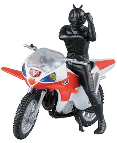 Kamen Rider - Kamen Rider Shin Nigo - Mecha Colle - Mecha Collection Kamen Rider Series - New Cyclone (Bandai)ㅤ – Bandai As Manufacturer – ActionFigure Brasil