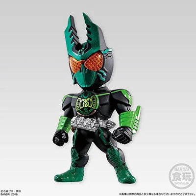 Kamen Rider OOO - Bandai Shokugan - Candy Toy - Converge Kamen Rider - Converge Kamen Rider PB05 -Yokubou no Bousou- - GataKiriBa Combo (Bandai)ㅤ – Bandai – ActionFigureBrasil — com base expositora