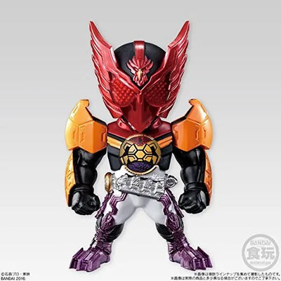 Kamen Rider OOO - Bandai Shokugan - Candy Toy - Converge Kamen Rider - Converge Kamen Rider PB07 -Yokubou no Bousou- - Purple-Eyed TaToBa Combo (Bandai)ㅤ – Bandai As Manufacturer – ActionFigureBrasil — detalhe do produto