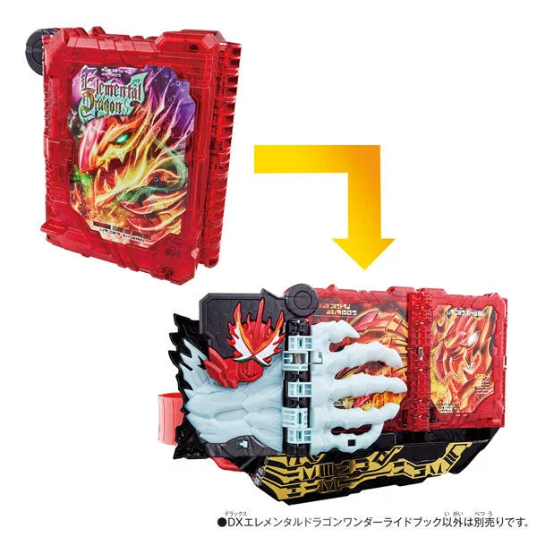 Kamen Rider Saber DX Elemental Dragon Wonder Ride Bookㅤ – Bandai – ActionFigure Brasil
