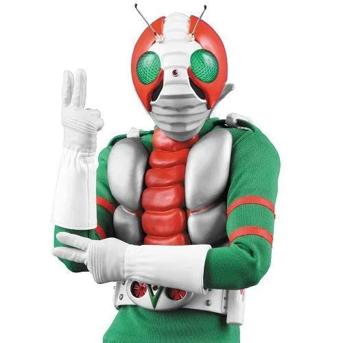 Kamen Rider V3 - Real Action Heroes No.448 - 1/6 - Renewal Edition (Medicom Toy)ㅤ – Medicom Toy – ActionFigure Brasil