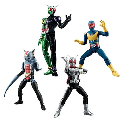 Kamen Rider W - Kamen Rider Double Cyclone Joker - Bandai Shokugan - Shodo - Shodo Kamen Rider VS - Shodo Kamen Rider VS6 - Candy Toy (Bandai)ㅤ – Bandai As Manufacturer – ActionFigure Brasil
