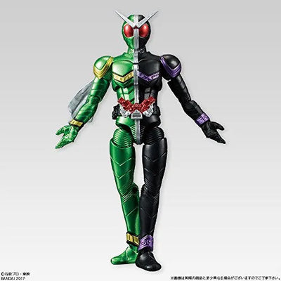 Kamen Rider W - Kamen Rider Double Cyclone Joker - Bandai Shokugan - Shodo - Shodo Kamen Rider VS - Shodo Kamen Rider VS6 - Candy Toy (Bandai)ㅤ – Bandai As Manufacturer – ActionFigure Brasil — com base expositora