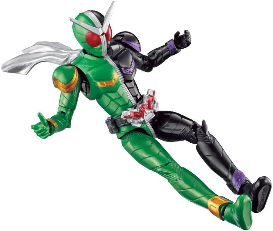 Kamen Rider W - Kamen Rider Double Cyclone Joker - Rider Kick's Figure - RKF Legend Rider Series - & Hardboilder (Bandai)ㅤ – Bandai As Manufacturer – ActionFigure Brasil