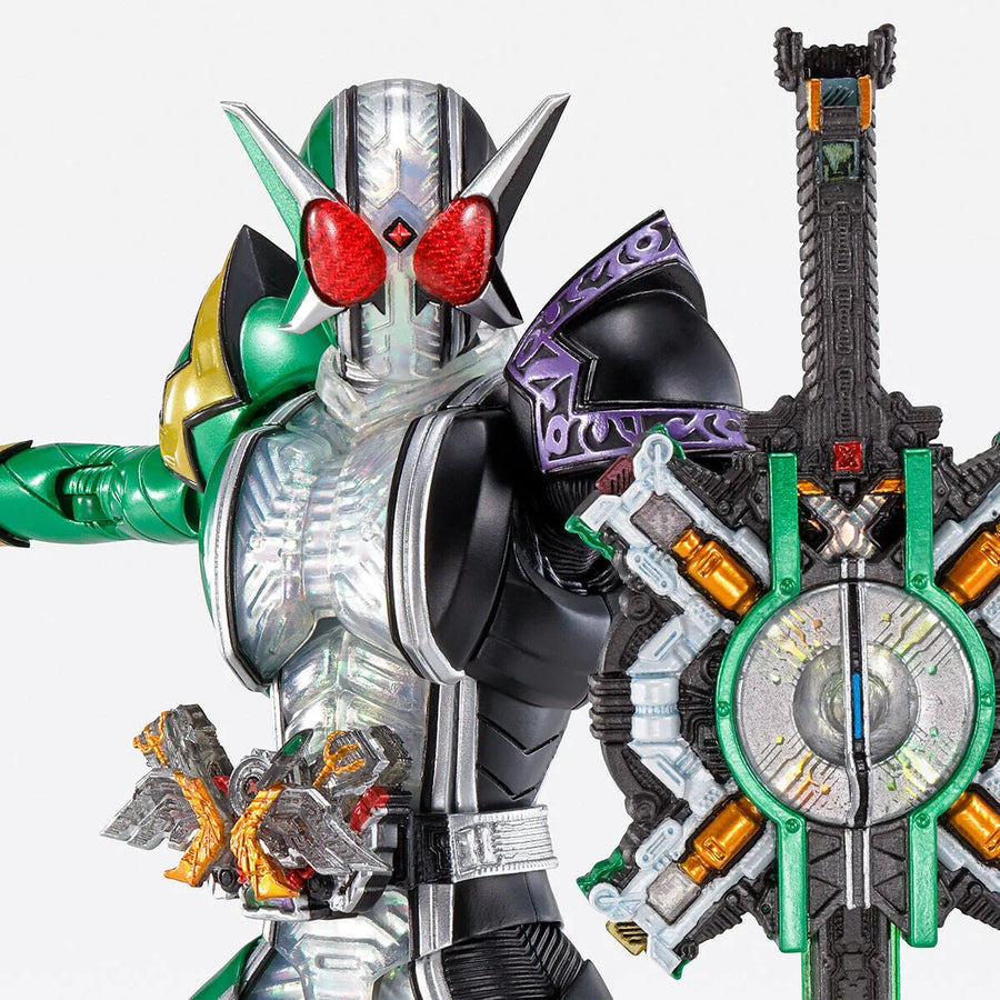 Kamen Rider W - Kamen Rider Double Cyclone Joker Xtreme - S.H.Figuarts - S.H.Figuarts Shinkocchou Seihou (Bandai Spirits) [Shop Exclusive]ㅤ – Bandai Spirits – ActionFigure Brasil