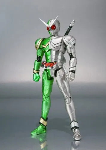 Kamen Rider W - Kamen Rider Double Cyclone Metal - S.H.Figuarts (Bandai)ㅤ – Bandai – ActionFigure Brasil