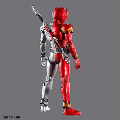 Kamen Rider W - Kamen Rider Double Heat Metal - Figure-rise Standard (Bandai Spirits)ㅤ – Bandai Spirits As Manufacturer – ActionFigure Brasil — com base expositora