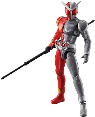Kamen Rider W - Kamen Rider Double Heat Metal - Rider Kick's Figure - RKF Legend Rider Series (Bandai)ㅤ – Bandai As Manufacturer – ActionFigure Brasil