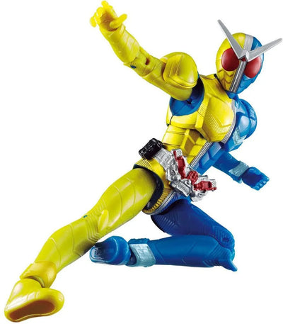 Kamen Rider W - Kamen Rider Double Luna Trigger - Rider Kick's Figure - RKF Legend Rider Series (Bandai)ㅤ – Bandai – ActionFigureBrasil — detalhe do produto