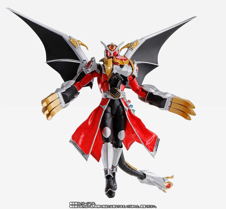 Kamen Rider Wizard - S.H.Figuarts - S.H.Figuarts Shinkocchou Seihou - Flame Dragon, All Dragon (Bandai Spirits) [Shop Exclusive]ㅤ – Bandai Spirits – ActionFigure Brasil